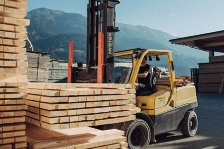 Holzhandel - Holzqualität vom Holzhandel Seiwald Plozner.